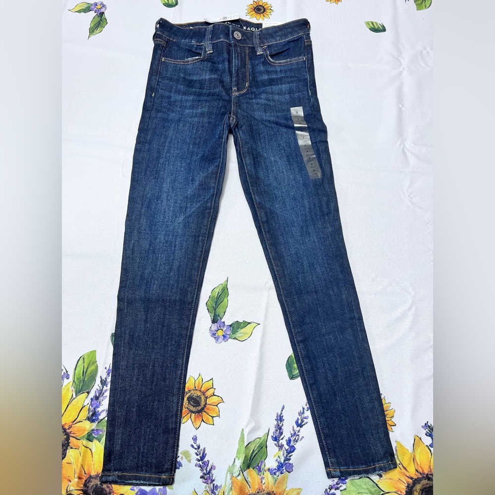 American Eagle Dark Blue Denim Jeans